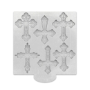 Silikonform - Dekorative Kreuze
